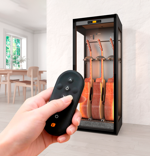 Control remoto por infrarrojos de la cabina