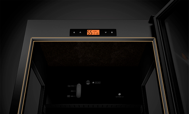 Detalle del display de la cabina