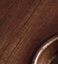 Detalle de materiales de la cabina