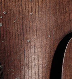 Detalle superior de la cabina de humedad constante