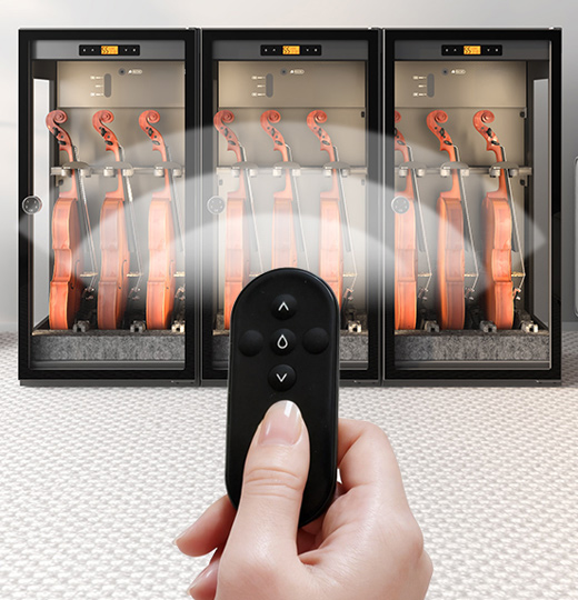 Humidificación integrada sin niebla