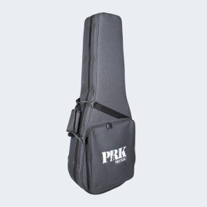 Estuche rígido de foam tela gris antracita para guitarra española